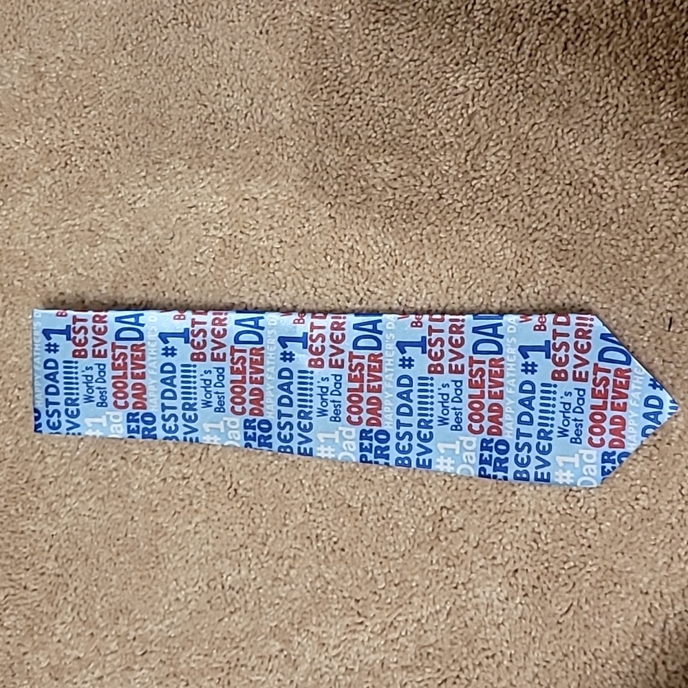 Best number 1 dad tie